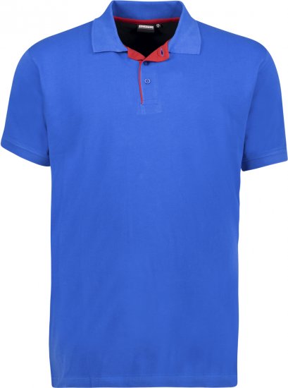 Adamo Pablo Comfort fit Polo Shirt Royal Blue - Pólos - Pólos Tamanhos Grandes Homem