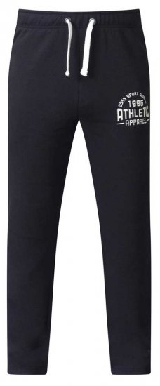 D555 Tony Sweatpants Black - Calças & calções de fato de treino - Calças de Fato de Treino Tamanhos Grandes 