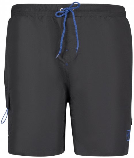 Adamo Kuba Cargo Swimshorts Black - Roupa Interior & natação - Roupa interior Homem Tamanhos Grandes