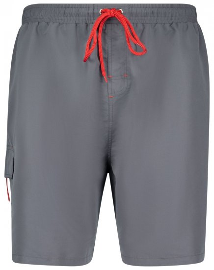 Adamo 141230 Calções de banho Cinzento escuro - Roupa Interior & natação - Roupa interior Homem Tamanhos Grandes