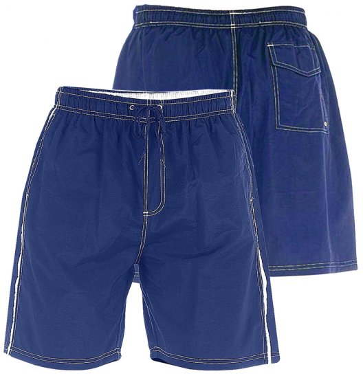 D555 Yarrow Swimshorts Navy - Roupa Interior & natação - Roupa interior Homem Tamanhos Grandes