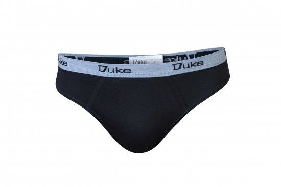 Duke Brief Underwear Black, Grey, Navy 3-Pack - Roupa Interior & natação - Roupa interior Homem Tamanhos Grandes