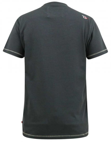 D555 BENNETT Dune Kings Buggy Printed Crew Neck T-Shirt Khaki - T-shirts - T-shirts Homem Tamanhos Grandes