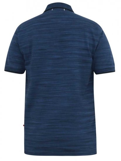 D555 FOXLEY Pique Reno Polo Navy - Pólos - Pólos Tamanhos Grandes Homem