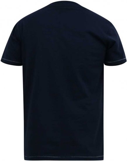D555 ROGERS Official Captain America Printed T-Shirt Dark Navy - T-shirts - T-shirts Homem Tamanhos Grandes