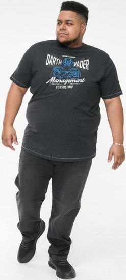 D555 SOLO Official Star Wars Management Consulting Printed T-Shirt Black Reno - T-shirts - T-shirts Homem Tamanhos Grandes