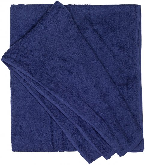 Adamo Helsinki XXL Towel Navy - Roupa Interior & natação - Roupa interior Homem Tamanhos Grandes
