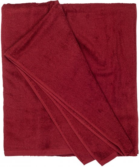 Adamo Helsinki XXL Towel Burgundy - Roupa Interior & natação - Roupa interior Homem Tamanhos Grandes