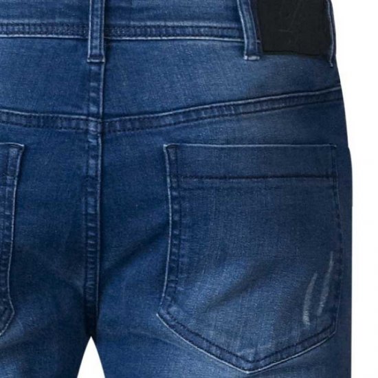 D555 Abrams Biker Style Jeans - Jeans & calças - Jeans & Calças Tamanhos Grandes Homem