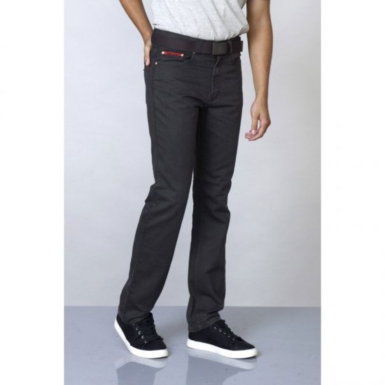 Duke Canary Bedford cord-pants Charcoal - Jeans & calças - Jeans & Calças Tamanhos Grandes Homem