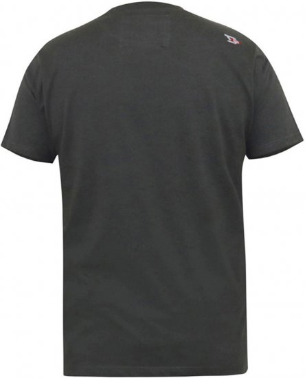 D555 JAIDEN Legends Guitar Printed Crew Neck T-Shirt Khaki - T-shirts - T-shirts Homem Tamanhos Grandes