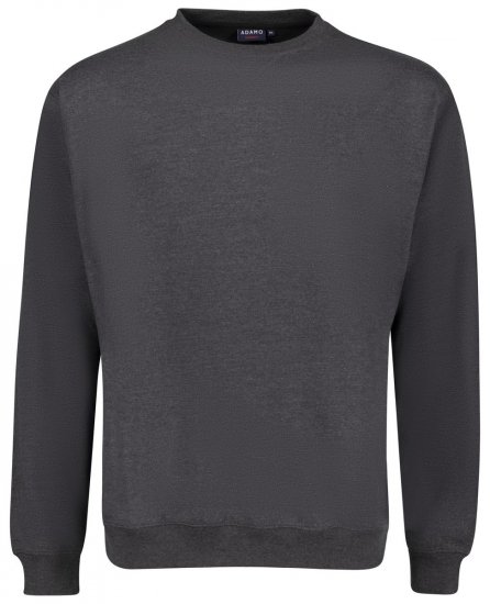 Adamo 159303 Sweatshirt Cinzento escuro mesclado - Sweatshirts & hoodies - Sweatshirt & Camisolas com Capuz tamanhos grandes