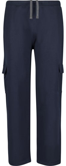 Adamo 159311 Calças de treino com bolsos Modern Fit Azul escuro - Calças & calções de fato de treino - Calças de Fato de Treino Tamanhos Grandes 