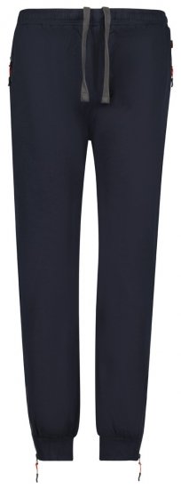 Adamo 159312 Calças de treino com bolsos com fecho Azul escuro - Calças & calções de fato de treino - Calças de Fato de Treino Tamanhos Grandes 