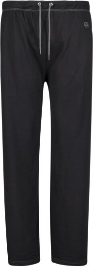Adamo Markus Sweatpants with draw-cord Black - Calças & Calções de Fato de Treino - Calças de Fato de Treino Tamanhos Grandes 
