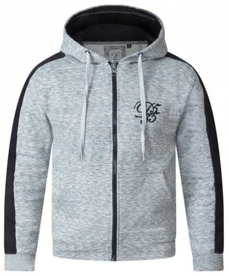 D555 Ronnie Full zip Hoodie - Sweatshirts & hoodies - Sweatshirt & Camisolas com Capuz tamanhos grandes