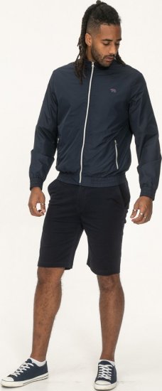D555 Ealing Lightweight Zip Through Jacket With Zip Pockets Navy - Casacos - Casacos Homem Tamanhos Grandes