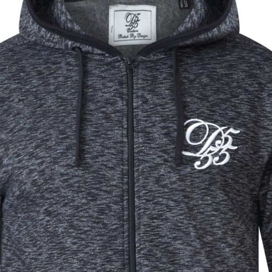 D555 Bennie Full zip Hoodie - Sweatshirts & hoodies - Sweatshirt & Camisolas com Capuz tamanhos grandes