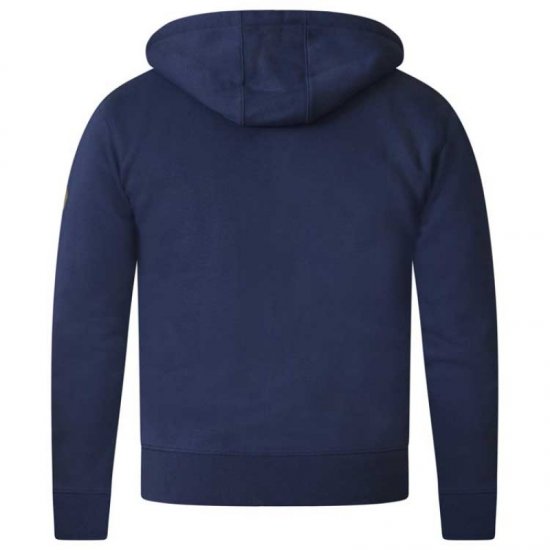 D555 Thurston Full Zip Hoodie Navy - Sweatshirts & hoodies - Sweatshirt & Camisolas com Capuz tamanhos grandes
