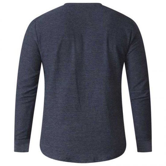 D555 Plato Long Sleeve T-shirt Charcoal - T-shirts - T-shirts Homem Tamanhos Grandes