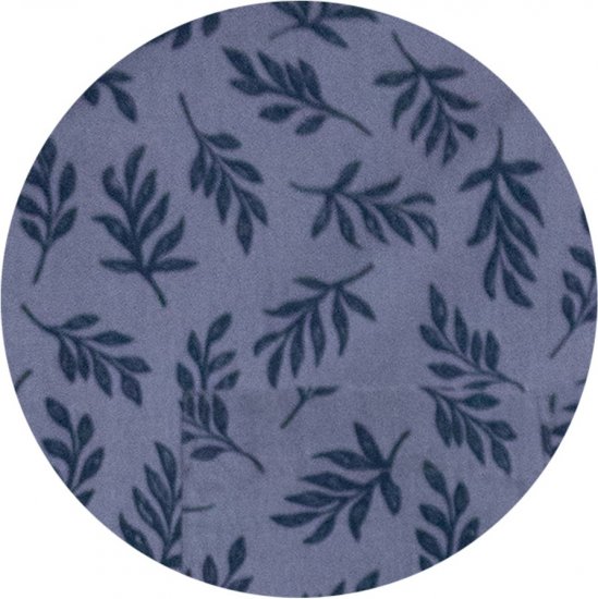 D555 Kettering Hawaiian Leaf AOP Short Sleeve Button Down Collar Shirt Denim - Camisas - Camisas Homem Tamanhos Grandes