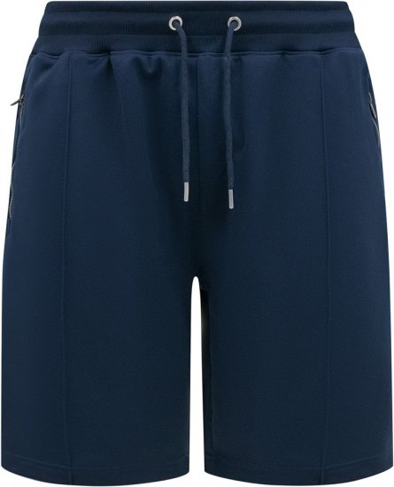 D555 Spalding Elasticated Waist Interlock Shorts Navy - Calças & calções de fato de treino - Calças de Fato de Treino Tamanhos Grandes 