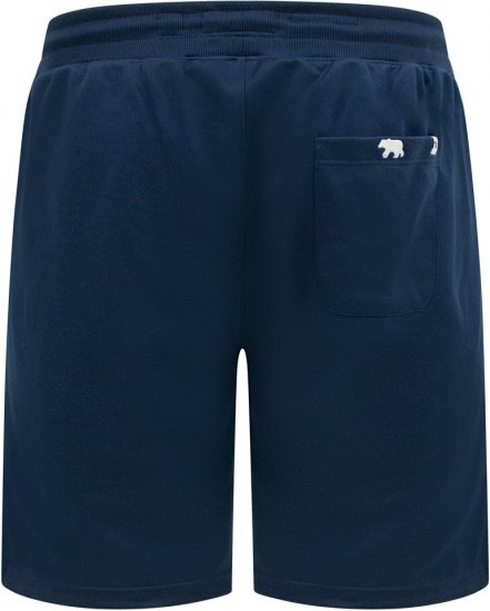 D555 Spalding Elasticated Waist Interlock Shorts Navy - Calças & calções de fato de treino - Calças de Fato de Treino Tamanhos Grandes 