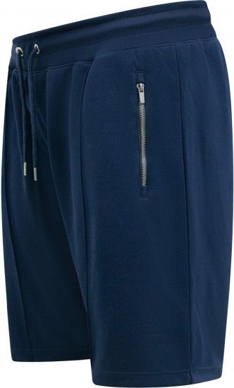D555 Spalding Elasticated Waist Interlock Shorts Navy - Calças & calções de fato de treino - Calças de Fato de Treino Tamanhos Grandes 