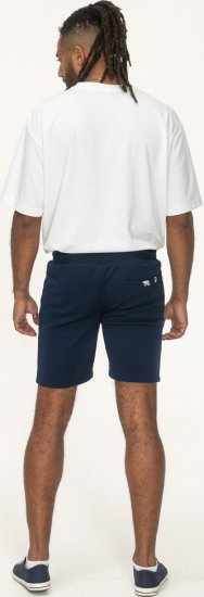 D555 Spalding Elasticated Waist Interlock Shorts Navy - Calças & calções de fato de treino - Calças de Fato de Treino Tamanhos Grandes 