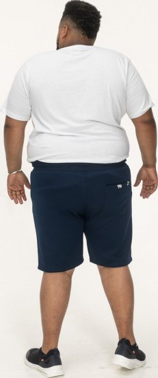 D555 Spalding Elasticated Waist Interlock Shorts Navy - Calças & calções de fato de treino - Calças de Fato de Treino Tamanhos Grandes 