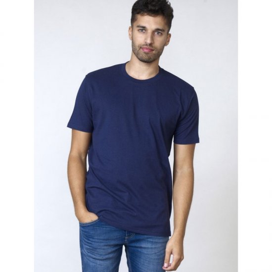 D555 Flyers Crew Neck T-shirt Navy - T-shirts - T-shirts Homem Tamanhos Grandes