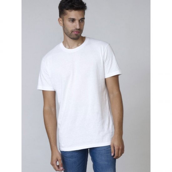 D555 Flyers Crew Neck T-shirt White - T-shirts - T-shirts Homem Tamanhos Grandes