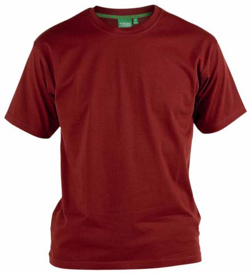 D555 Flyers Crew Neck T-shirt Red - T-shirts - T-shirts Homem Tamanhos Grandes