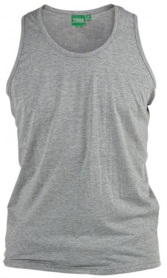 D555 Fabio Tanktop Grey - T-shirts - T-shirts Homem Tamanhos Grandes
