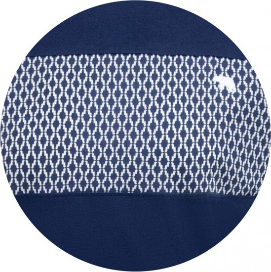 D555 Swansea Cut And Sew Crew Neck T-Shirt Navy - T-shirts - T-shirts Homem Tamanhos Grandes