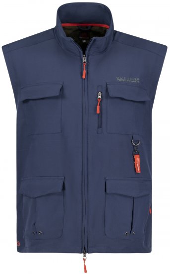 Adamo Tommy Outdoor Vest Navy - Roupa desportiva & Outdoor - Roupa Desportiva Tamanhos Grandes