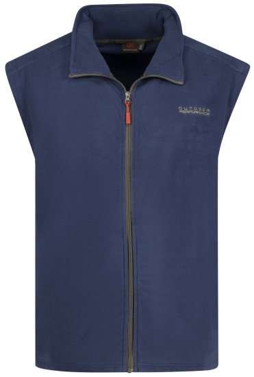 Adamo Montreal Fleece Vest Navy - Roupa desportiva & Outdoor - Roupa Desportiva Tamanhos Grandes