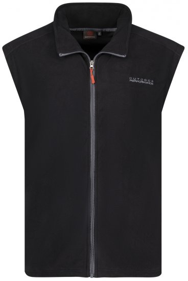 Adamo Montreal Fleece Vest Black - Roupa desportiva & Outdoor - Roupa Desportiva Tamanhos Grandes