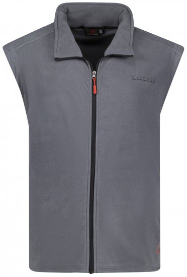 Adamo Montreal Fleece Vest Grey - Roupa desportiva & Outdoor - Roupa Desportiva Tamanhos Grandes