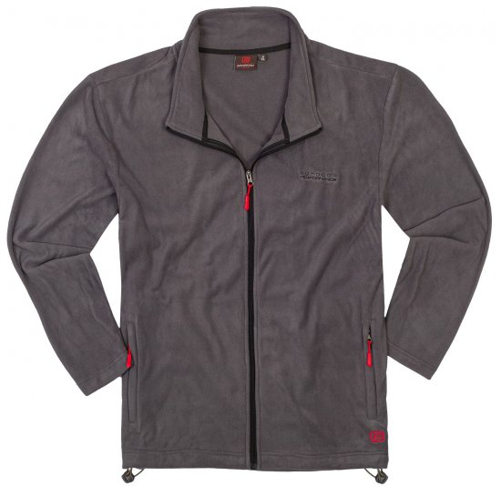 Adamo Toronto Fleece Jacket Grey - Roupa desportiva & Outdoor - Roupa Desportiva Tamanhos Grandes