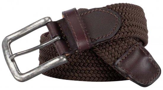 Adamo 180910 Cinto elástico Castanho - Cintos - Cintos Masculinos Tamanhos Grandes