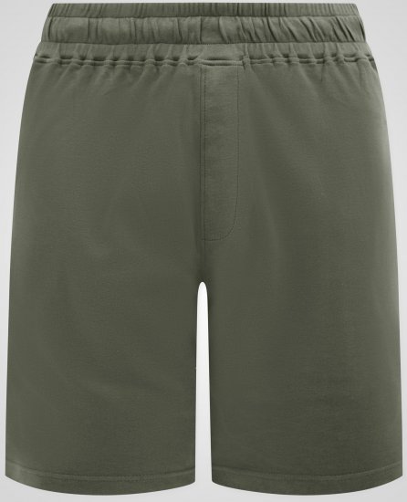 D555 Mitchell 1 Calções Stretch com Cintura Elástica Khaki - Calças & calções de fato de treino - Calças de Fato de Treino Tamanhos Grandes 