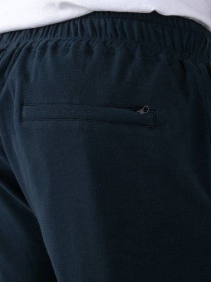 D555 Mitchell 2 Calções Stretch com Cintura Elástica Azul-Marinho - Calças & calções de fato de treino - Calças de Fato de Treino Tamanhos Grandes 