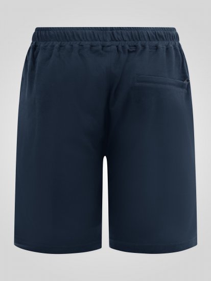 D555 Mitchell 2 Calções Stretch com Cintura Elástica Azul-Marinho - Calças & calções de fato de treino - Calças de Fato de Treino Tamanhos Grandes 