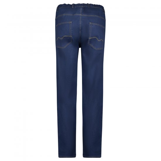 Adamo 199112 Calças de ganga com cintura elástica Azul escuro - Jeans & calças - Jeans & Calças Tamanhos Grandes Homem