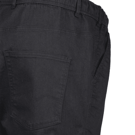 Adamo 199112 Calças de ganga com cintura elástica Preto - Jeans & calças - Jeans & Calças Tamanhos Grandes Homem