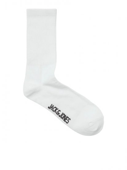 Jack & Jones Charles Meias de ténis Branco pack de 3 - Roupa Interior & natação - Roupa interior Homem Tamanhos Grandes