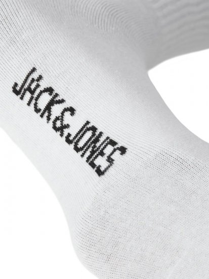 Jack & Jones Charles Meias de ténis Branco pack de 3 - Roupa Interior & natação - Roupa interior Homem Tamanhos Grandes