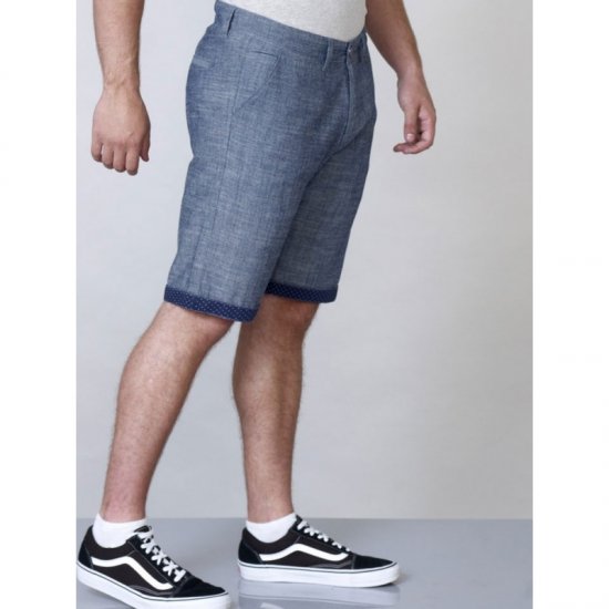 D555 Cliff Shorts Navy - Calções - Calções Homem Tamanhos Grandes