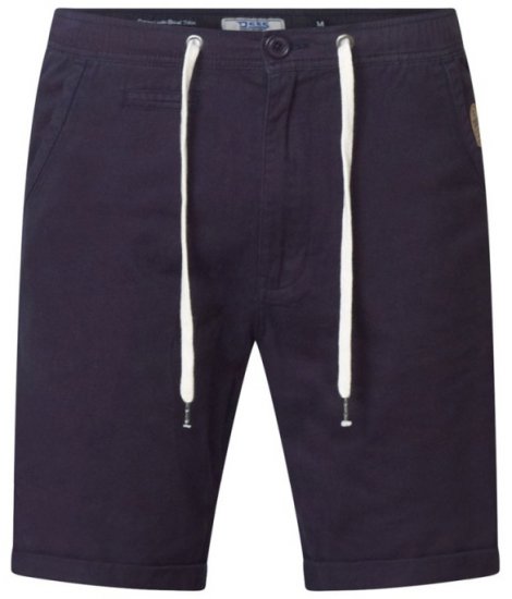 D555 Gareth Drawcord Shorts Navy - Calças & calções de fato de treino - Calças de Fato de Treino Tamanhos Grandes 